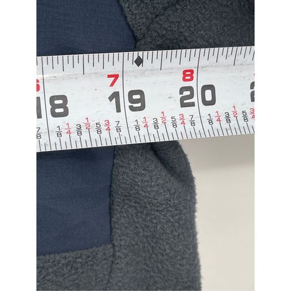 Lululemon Lab Jacket Siffra Hybrid 1/2 Zip Wool Blend Gray Blue Hooded New - Picture 10 of 14